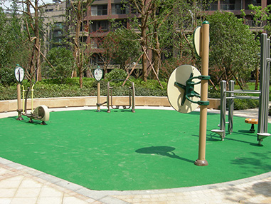 杭州寶力小區(qū)塑膠跑道建設廠家