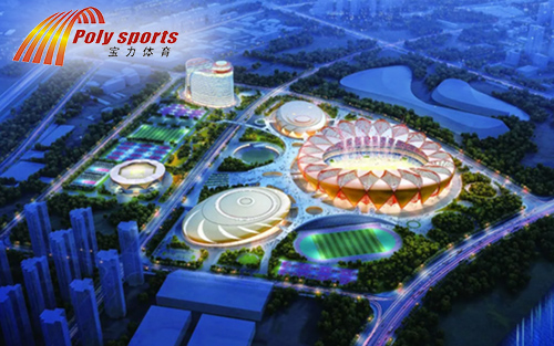 籃球場施工廠家評(píng)奧體中心