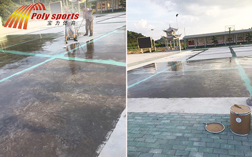 籃球場基礎(chǔ)處理