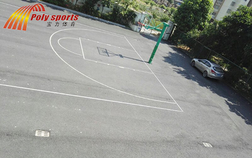 籃球場(chǎng)地施工基礎(chǔ)