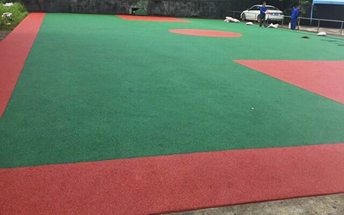 塑膠籃球場鋪設(shè)