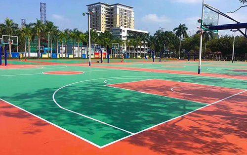 籃球場(chǎng)維修