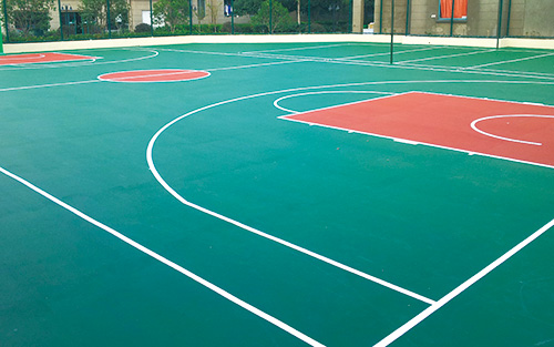 丙烯酸塑膠籃球場(chǎng)
