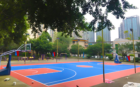 塑膠籃球場(chǎng)