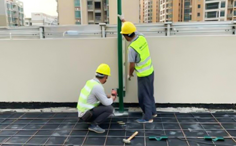 樓頂籃球場建設(shè)