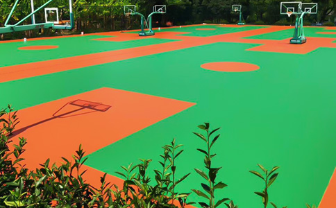 建設(shè)籃球場(chǎng)