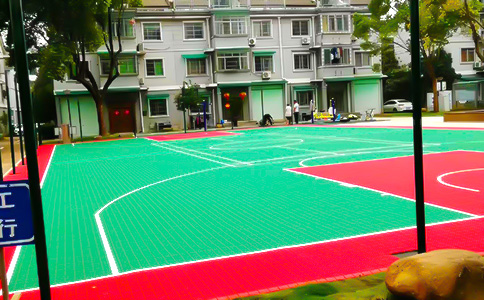 籃球場(chǎng)施工