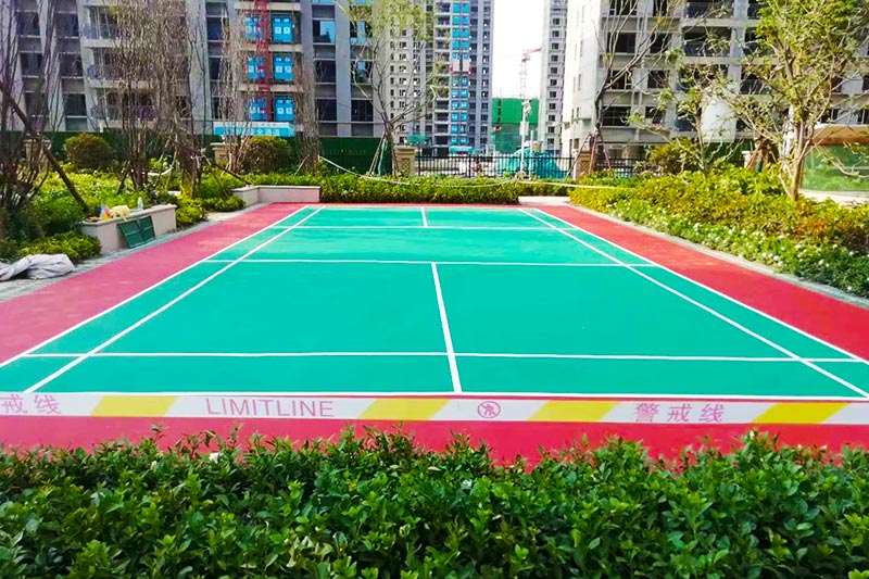 室外羽毛球場(chǎng)