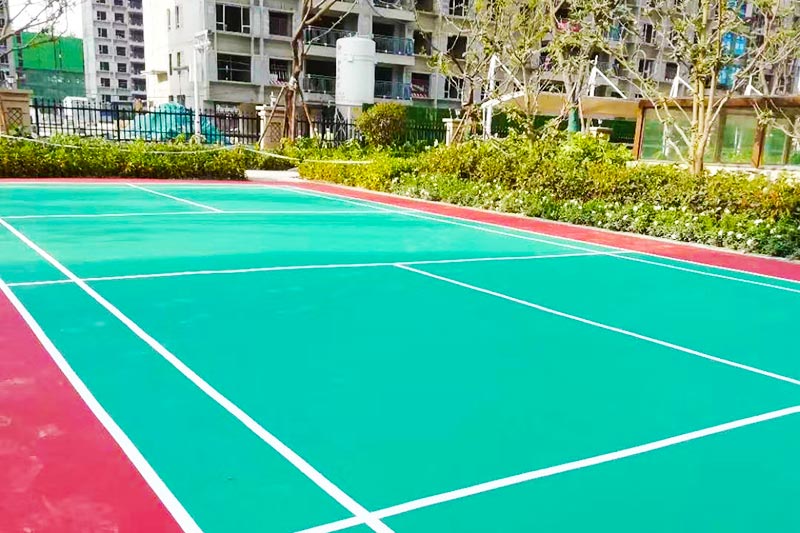 塑膠羽毛球場(chǎng)