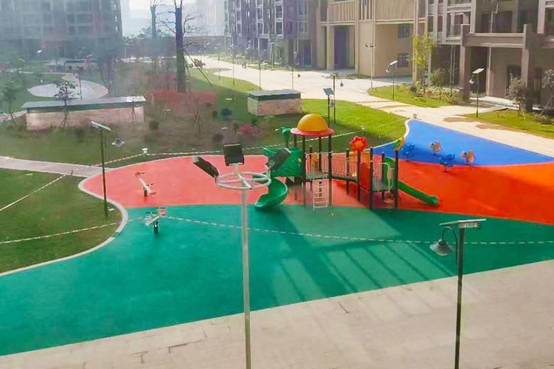 epdm塑膠顆粒游樂(lè)場(chǎng)