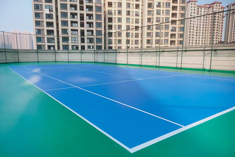 硅PU網(wǎng)球場(chǎng)